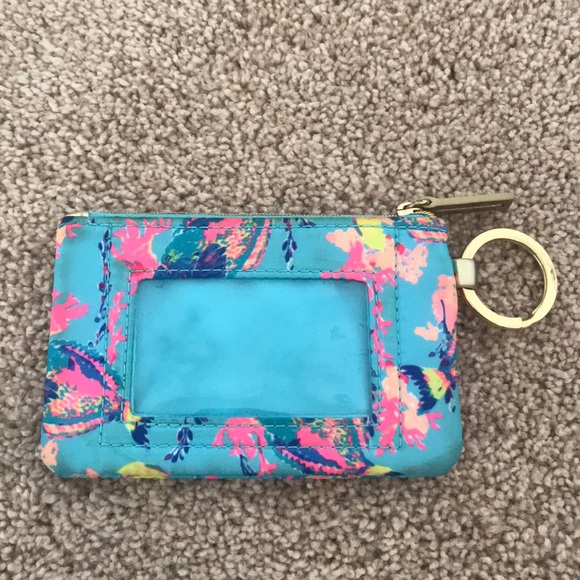 lilly pulitzer ID wristlet - Picture 2 of 3
